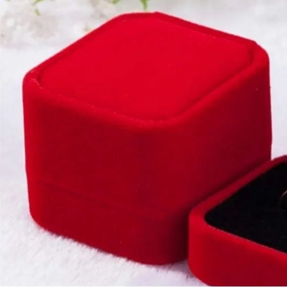 Gold and Green Drop Earrings with Rhinestones - Picture 2 of 6